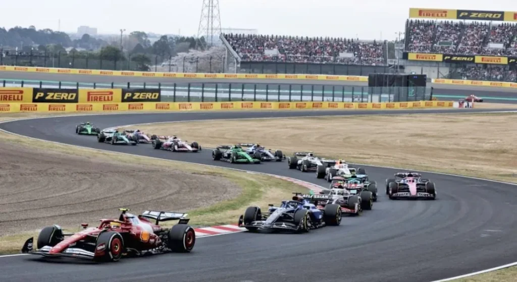 The TV schedule for the Japanese Grand Prix