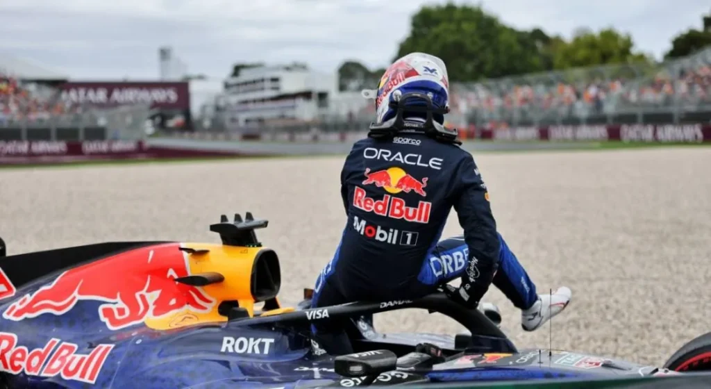 Max Verstappen perplexed after his qualifying crash in Melbourne