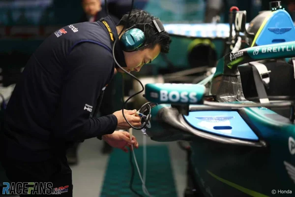 Honda: "acceptable" vibrations on the Aston Martin for this weekend