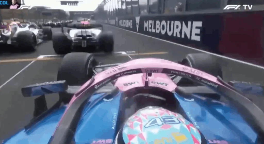 Frayeur au départ du GP d’Australie : Franco Colapinto évite de justesse un énorme accident