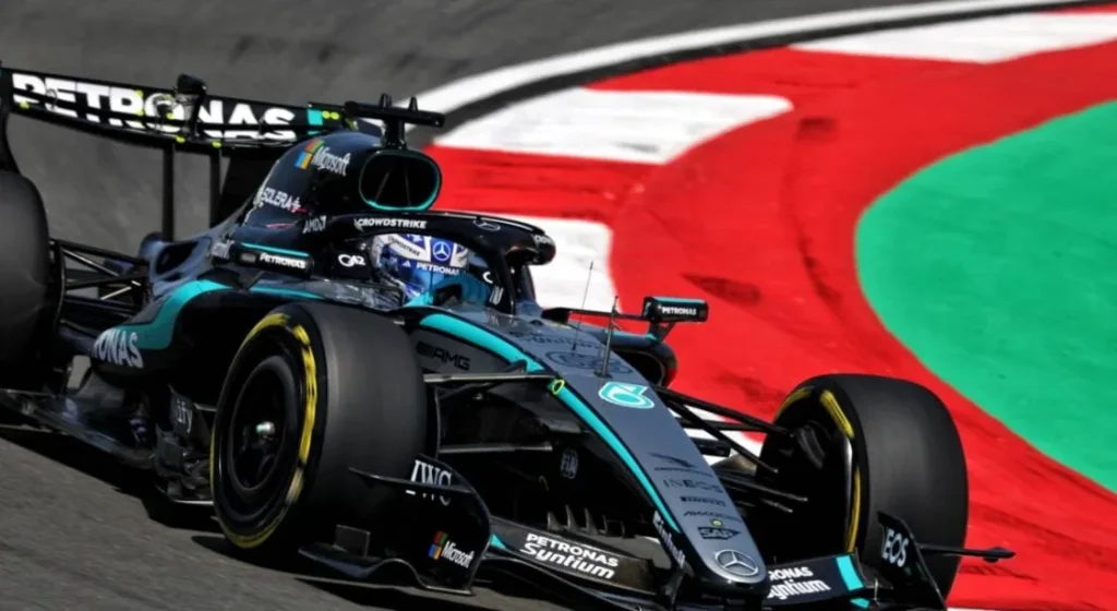 Mercedes frappe fort : George Russell domine l’unique séance d’essais libres à Shanghai