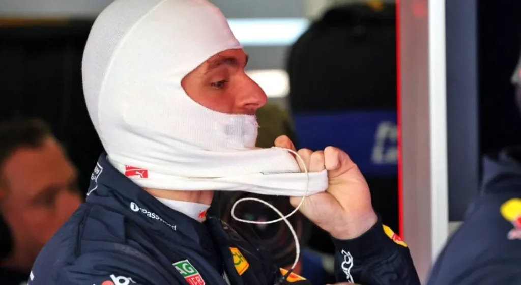 Max Verstappen crie au 