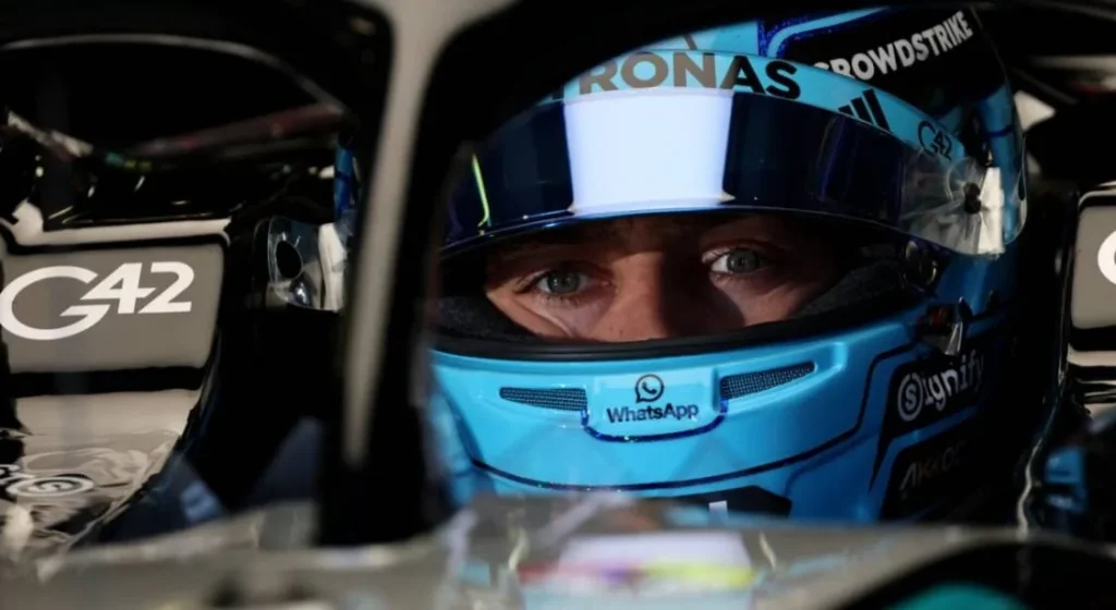 George Russell in the FIA's sights after two incidents in free practice in Australia