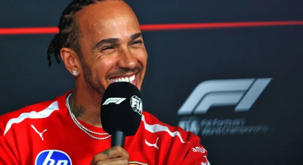 Lewis Hamilton reveals an improbable anecdote… about his cow named 