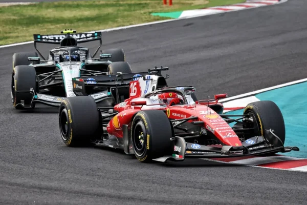 Charles Leclerc denounces Russell's "ruse": tense duel at Suzuka