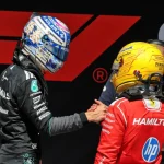 George Russell surprised by Hamilton's attack at the Shanghai sprint