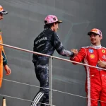 Charles Leclerc fought well to return to the podium at Suzuka