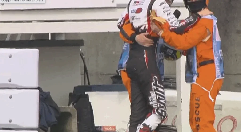 Big scare for Bearman at Suzuka: more fear than harm after a 50G crash