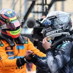 Oscar Piastri gets his smile back, but nothing to be done against the Mercedes