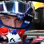 Verstappen enters with a Mercedes in Red Bull colors