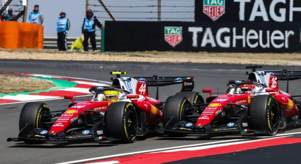 No mutual aid between Ferrari drivers