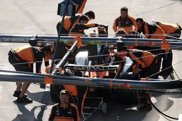 Fifth, Lando Norris accepts his position against rivals "out of reach"