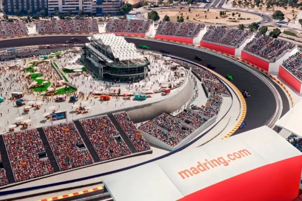 A "monumental" corner is taking shape on the MadRing ahead of the Spanish Grand Prix