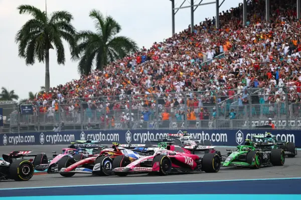 The TV schedule for the Miami Grand Prix