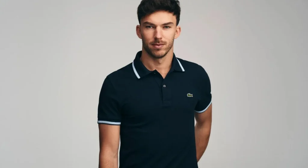 Pierre Gasly Lacoste ambassador