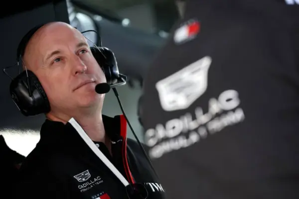 Cadillac F1 would be ahead of its engine program, according to CEO Dan Towriss