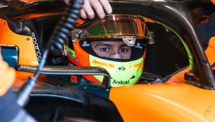 Leo Fornaroli continues his F1 learning