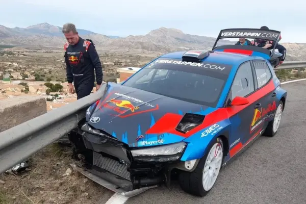 Max Verstappen considers rallying too dangerous: "Not for me"