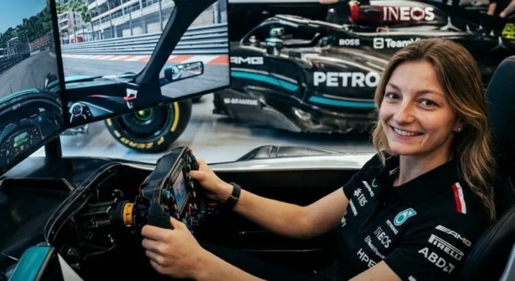 Doriane Pin, virtual Formula 1 driver