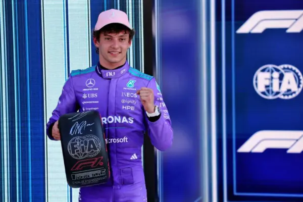 Kimi Antonelli gets up and nails a masterful pole in Miami