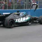 George Russell breaks down after a cruel retirement at the Canadian Grand Prix