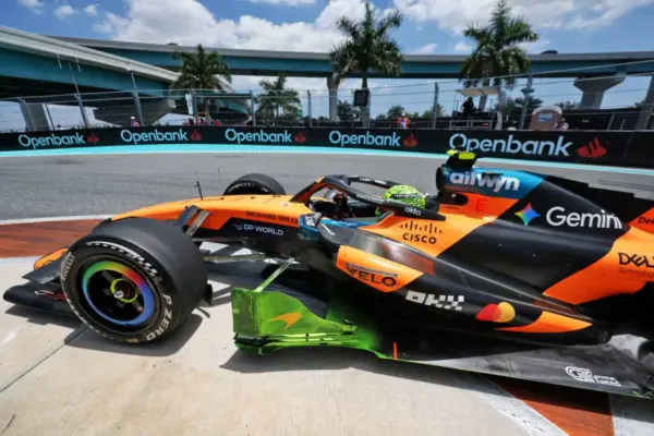 Lando Norris and McLaren strike hard in Miami and beat Mercedes in sprint qualifying