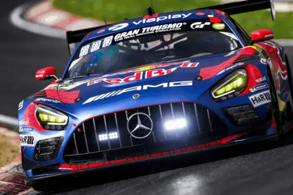 Max Verstappen already makes a strong impact in his debut at the 24 Hours of Nürburgring