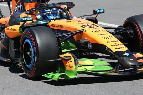 McLaren backtracks in Canada after a failed test of its new front wing