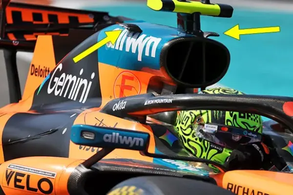 McLaren changes everything in Miami: a heavily revamped MCL40 on track