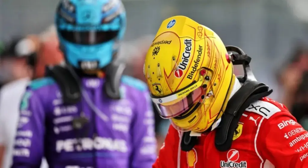 Lewis Hamilton furious in Miami: a gesture caught off camera after the clash