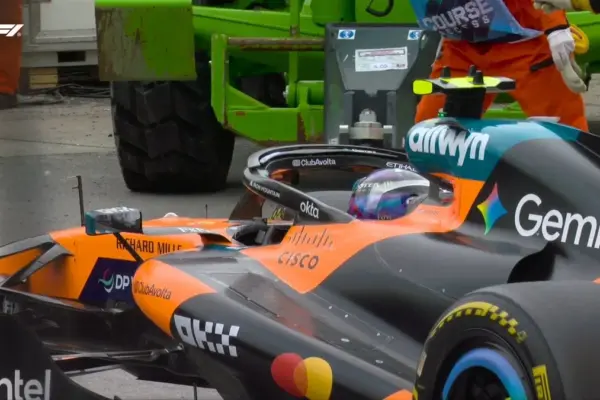 The nightmare continues for McLaren: Lando Norris retires in Canada