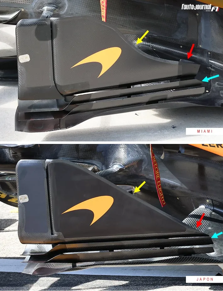 McLaren changes everything in Miami: a heavily revamped MCL40 on track