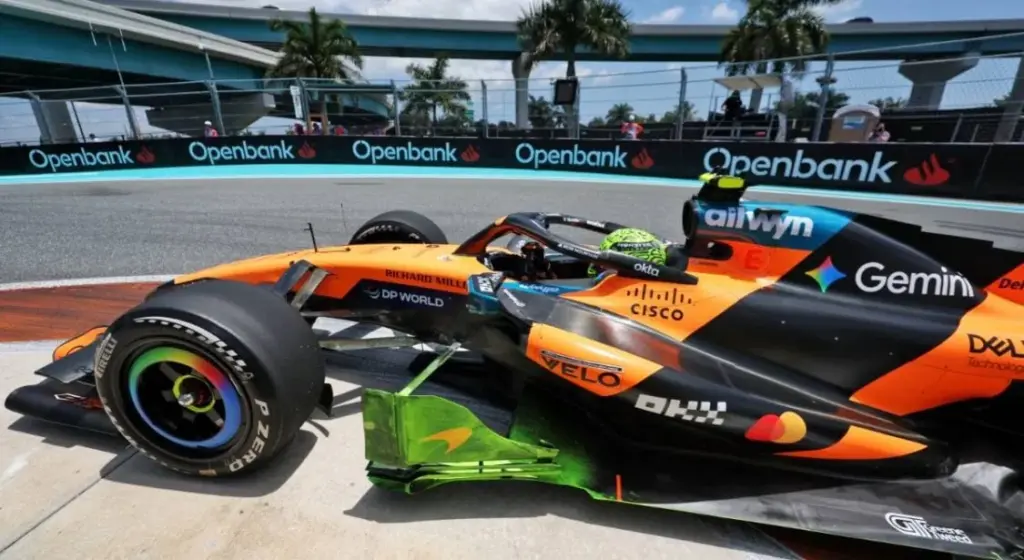 Lando Norris and McLaren strike hard in Miami and beat Mercedes in sprint qualifying