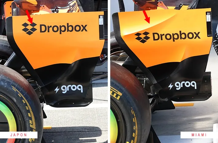 McLaren changes everything in Miami: a heavily revamped MCL40 on track