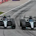 George Russell puts Antonelli in his place after an explosive sprint duel in Montreal