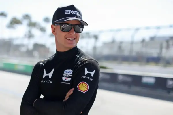 Mick Schumacher is finding his footing in Indianapolis ahead of the big event