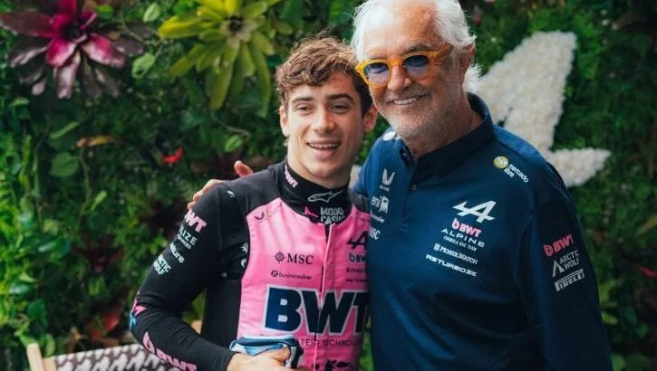 Flavio Briatore keeps the pressure on Franco Colapinto