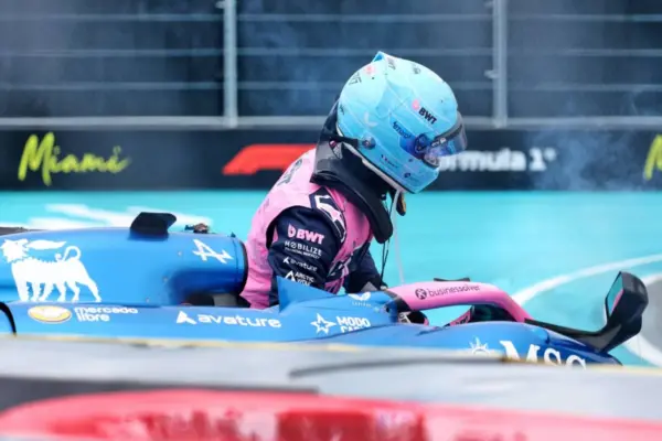 Pierre Gasly sent tumbling in Miami: big disappointment for the Frenchman