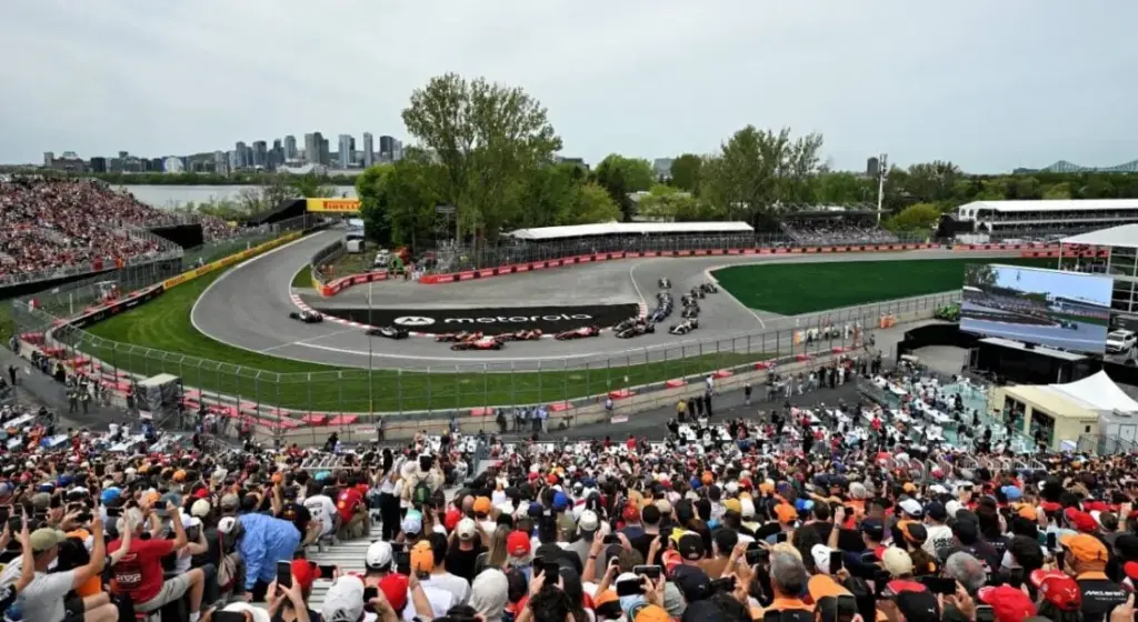 What time does the 2026 Canadian F1 GP start this Sunday?