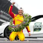 Álex Palou on pole position at Indy, Romain Grosjean and Mick Schumacher at the back of the grid