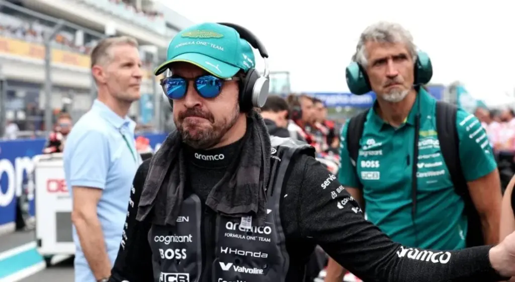 Nothing is going well for Alonso, on and off the track