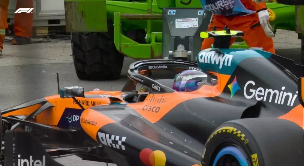 The nightmare continues for McLaren: Lando Norris retires in Canada