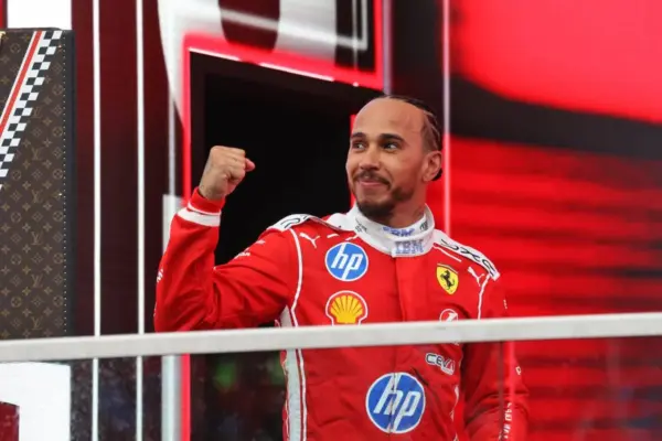 Lewis Hamilton reignites Ferrari after his first major result: "We must keep pushing"