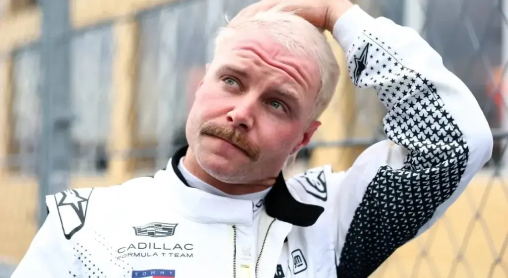 La Cadillac de Valtteri Bottas a disparu...