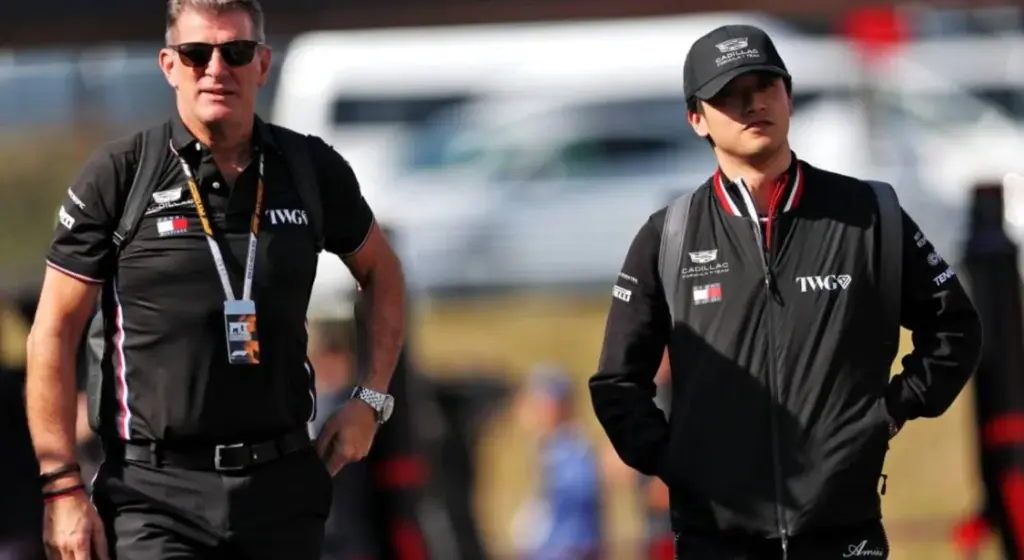 Guanyu Zhou and Colton Herta both on track for Cadillac
