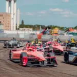 Porsche celebrates 75 years of racing with flair on the podium in Berlin