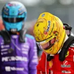Lewis Hamilton furious in Miami: a gesture caught off camera after the collision