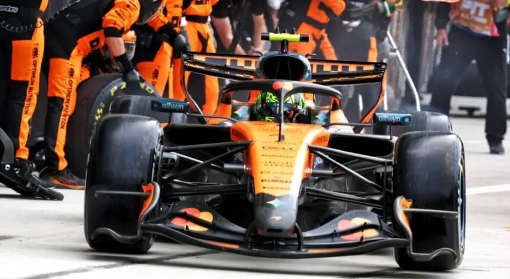 Lando Norris frustrated in Miami: McLaren shines but lets the victory slip away
