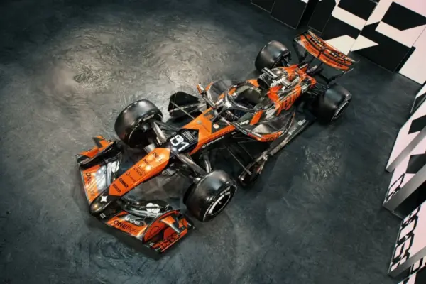 McLaren unveils a special livery for its 1000th historic Grand Prix