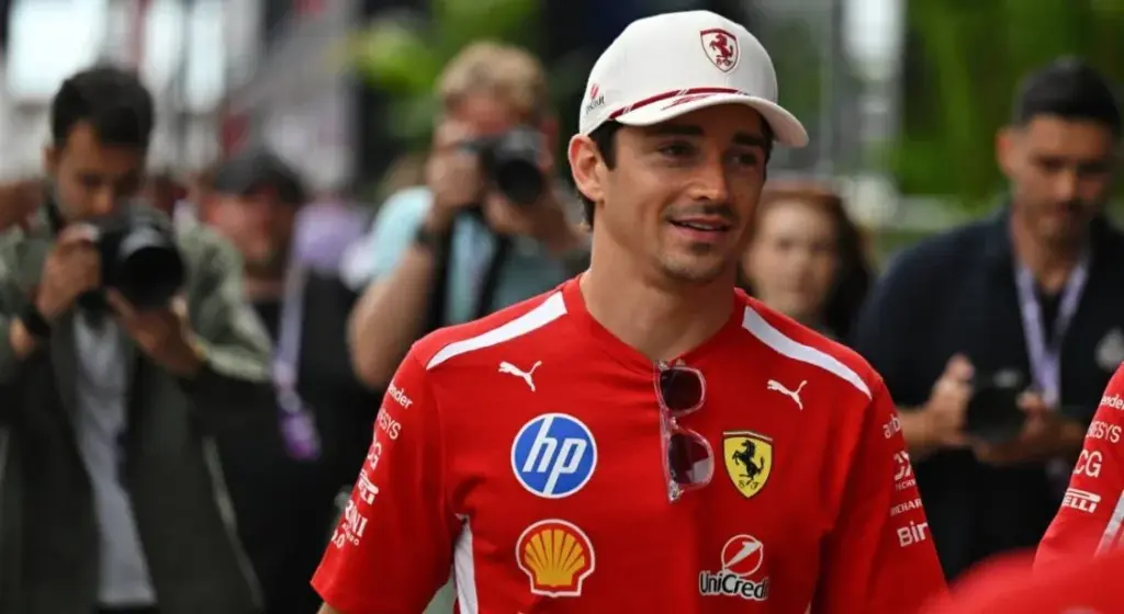 Charles Leclerc reportedly discussed with McLaren and Mercedes before extending with Ferrari